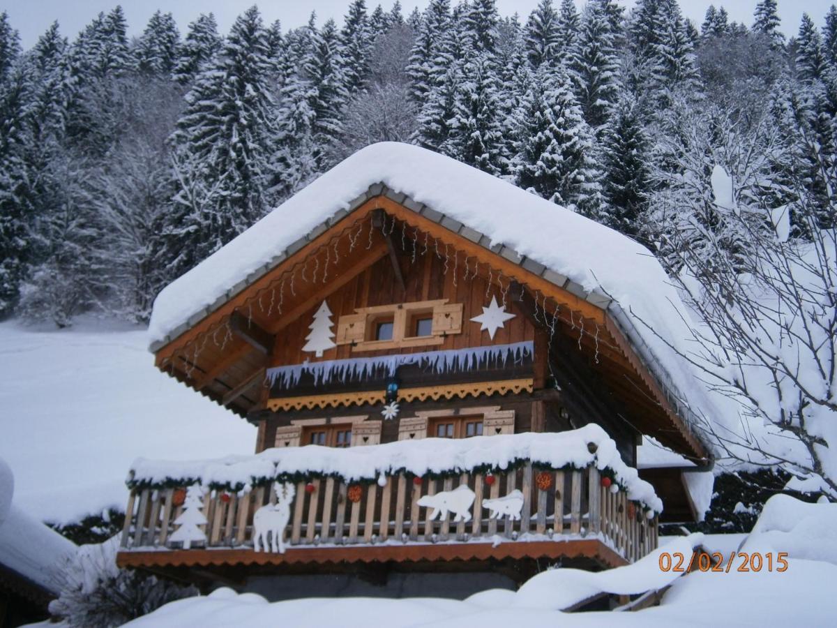 Chalet Fleur Des Neiges Saint-Jean-d'Aulps Ngoại thất bức ảnh